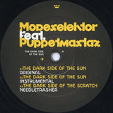 Modeselektor Feat. Puppetmastaz : The Dark Side Of The Sun (12", Single)