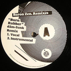 Baron Zen : Burn Rubber (Dam Funk Remix) (12