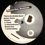 Baron Zen : Burn Rubber (Dam Funk Remix) (12")