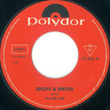 The Bee Gees* : Spicks & Specks  (7", Single, Mono)