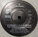 Tears For Fears : Everybody Wants To Run The World (7", Single)