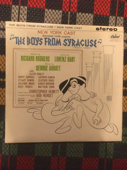 New York Cast* : The Boys From Syracuse (LP, Mono, Gat)