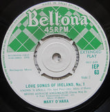 Mary O'Hara : Love Songs Of Ireland No. 1 (7", EP)