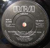 Starship (2) : Nothing's Gonna Stop Us Now (7", Single)