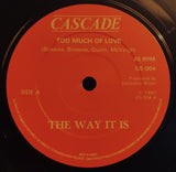 The Way It Is : Too Much Of Love (7", Single)