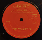 The Way It Is : Too Much Of Love (7", Single)