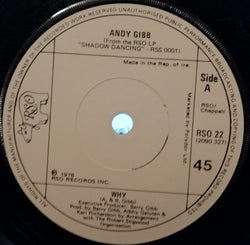 Andy Gibb : Why / One More Look At The Night (7