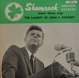 Jimmy Owens (4) Accompanied By The Three Harps : The Lament Of John F. Kennedy (7", EP)