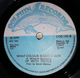 Up With People : Give The Children Back Their Childhood / What Color Is God's Skin (7", Single)