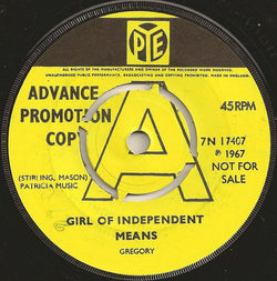 Gregory* : Girl Of Independent Means (7