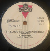 John Parr : St. Elmo's Fire (Man In Motion) (7", Single)