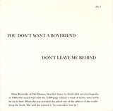 Brian (50) : You Don't Want A Boyfriend (7", Single)