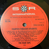 The Four Tops* : Fourteen Fabulous Favorites (LP, Comp)