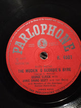 George Elrick With  Annie Shand Scott And Her Band With Members Of The Aberdeen Buchan Association* : The Muckin' O Geordie's Byre/The Buchan Miller (Shellac, 10")