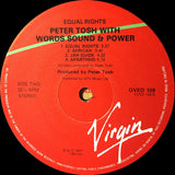 Peter Tosh With Words Sound & Power* : Equal Rights (LP, Album)