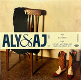 Aly & AJ : Blue Dress // Open To Something And That Something Is You (7", Single, Dus)