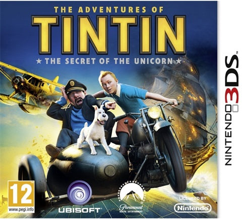 Tin Tin Secret of the Unicorn - 3DS