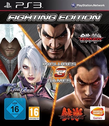 Fighting Edition: Tekken 6, Tekken Tag Tournament & Soul Calibur V - Ps3