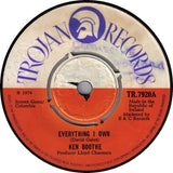 Ken Boothe : Everything I Own (7", Single)