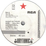 Eurythmics : Right By Your Side (7", Single)