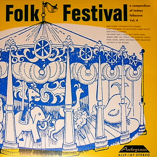 Various : Folk Festival - A Compendium Of Today's Folkscene Vol.4 (LP, Album)