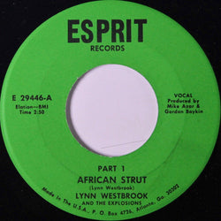 Lynn Westbrook & The Explosions : African Strut (7