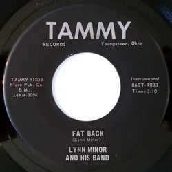 Lynn Minor And His Band : Fat Back / For Once In My Life (7