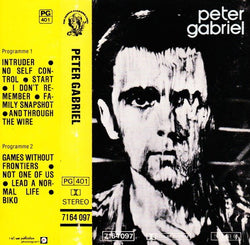 Peter Gabriel : Peter Gabriel (Cass, Album, Dol)