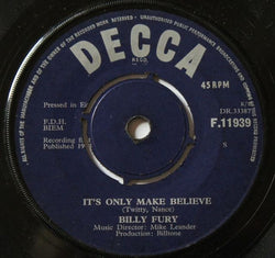 Billy Fury : It's Only Make Believe (7