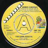 Morris Chestnut : Too Darn Soulful (7", Promo)