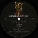 Wings (2) : Wings Greatest (LP, Comp)