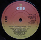 U2 : Pride (In The Name Of Love) (2x7", Single, Gat)