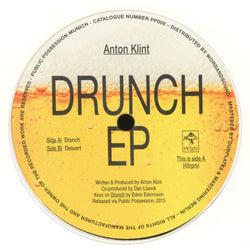 Anton Klint : Drunch EP (12