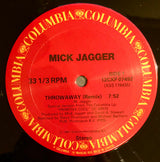 Mick Jagger : Throwaway (Remix) (12")