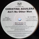 Christina Aguilera : Ain't No Other Man (12", Promo)