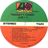 Frehley's Comet : Live + 1 (LP, Album, SP )