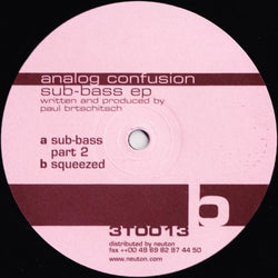 Analog Confusion : Sub-Bass EP (12