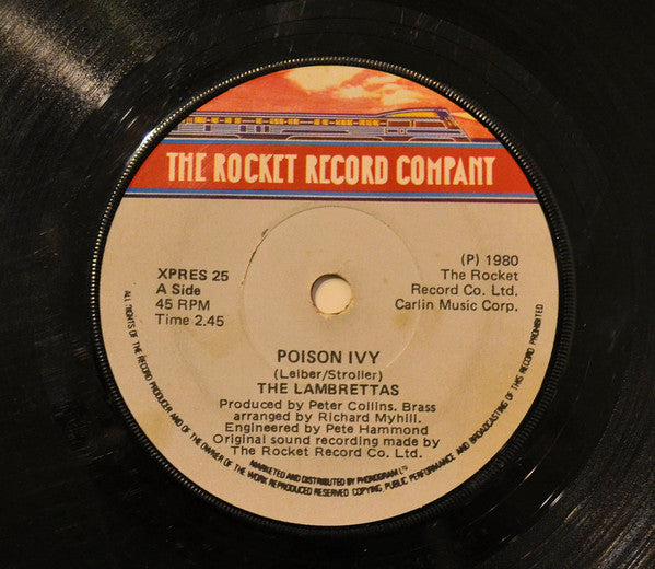 Buy The Lambrettas : Poison Ivy (7