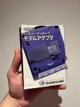 Boxed Gamecube Lan Adapter (Japanese, Indigo)