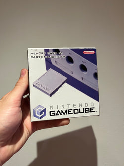 Boxed Official Gamecube Memory Card