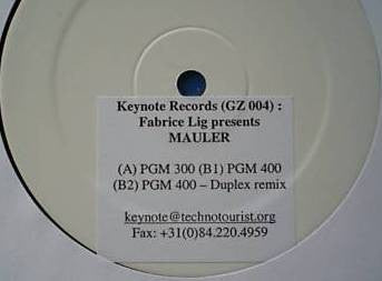 Fabrice Lig Presents Mauler : PGM 300/400 (12