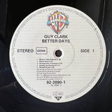 Guy Clark : Better Days (LP, Album, Jac)