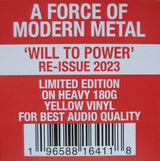 Arch Enemy : Will To Power (LP, Album, Ltd, RE, Yel)