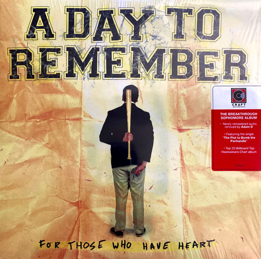 A Day To Remember : For Those Who Have Heart (LP, Album, RE, RM)