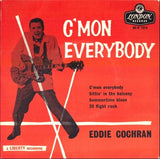 Eddie Cochran : C'mon Everybody (7", EP, Tri)