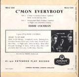 Eddie Cochran : C'mon Everybody (7", EP, Tri)