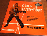 Eddie Cochran : C'mon Everybody (7", EP, Tri)