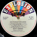 Rusty Harness : Discotheque Explosion  (LP)