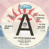 Noy's Band : Love Potion Number Nine (7", Single, Promo)