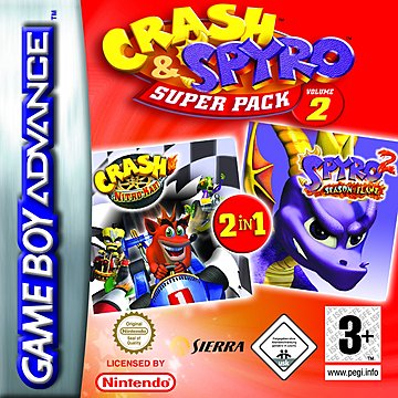 Crash & Spyro Superpack Vol. 2  - Game Boy Advance